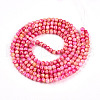 Baking Painted Glass Beads Strands X1-DGLA-N003-4mm-A01-3