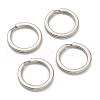 304 Stainless Steel Keychain Clasp Findings STAS-B012-02D-P-1