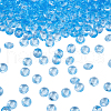 SOFPLATE 1000pcs Acrylic Rhinestone Pointed Back Cabochons GACR-SP0001-04A-1