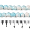 Baking Paint Glass Bead Strands GLAA-H031-01A-10-5