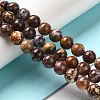 Natural Ocean Jasper Beads Strands G-H298-A13-03-2