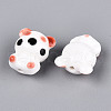 Handmade Porcelain Bead Strands PORC-N011-02D-4