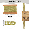 10 Yards Nylon Lace Ribbon OCOR-WH0078-187A-2