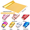 SUPERFINDINGS 7Rolls 7 Colors PET Heat Transfer Sheets DIY-FH0004-14-4