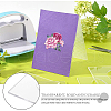 Transparent Acrylic Plate Sets DIY-WH0016-55-6