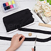 25M Polyester Tassel Ribbon OCOR-WH0091-27C-3