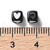 Opaque Acrylic Beads OACR-D301-07-3