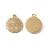 PVD Vacuum Plating 201 Stainless Steel Charms STAS-J401-VC542-2