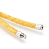 Nylon Twisted Cord Bracelet MAK-M025-120A-2