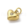 304 Stainless Steel Crystal Rhinestone Pendants STAS-E550-21G-2