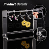   Acrylic Earring Display Stands EDIS-PH0001-43B-4