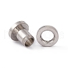 Non-Tarnish 304 Stainless Steel Ear Plugs Gauges EJEW-G317-01G-P-3