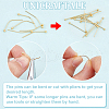 Unicraftale 150Pcs 304 Stainless Steel Ball Head Pins STAS-UN0058-93D-G-4