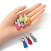 10Pcs 10 Styles Faux Suede Tassel Pendant Decorations FIND-YW0001-97-5