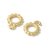 Brass Tube Bails Charms KK-D324-09G-2