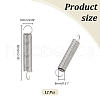 Unicraftale 12Pcs 201 Stainless Steel Spring Hangers STAS-UN0059-59-2