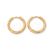 304 Stainless Steel Twist Hoop Earrings for Women EJEW-A130-02C-G-2