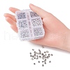 370Pcs 6 Styles Tibetan Style Alloy Spacer Beads TIBEB-YW0001-13-5