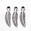 Tibetan Style Alloy Pendants TIBEP-S319-075AS-RS-2