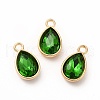 Faceted Glass Rhinestone Pendants GLAA-I051-A08-2