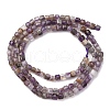 Faceted Natural Amethyst Beads Strands G-RM250101-E21-01-5