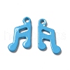 Spray Painted 201 Stainless Steel Charms STAS-I672-26-2