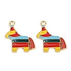 Cinco De Mayo Theme Alloy Enamel Pendants FIND-M080-02E-G-1