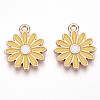 Alloy Enamel Pendants ENAM-T022-08C-1