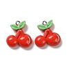 Opaque Resin Pendants RESI-I064-01B-1