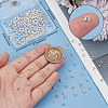 Beebeecraft Brass Crimp Beads Covers FIND-BBC0015-79A-3