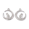 Non-Tarnish 304 Stainless Steel Pendants STAS-K242-01P-1