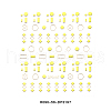 3D Gold Stamping Nail Decals Stickers MRMJ-R090-56-DP3197-2