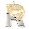 Brass Pendants PALLOY-S036-01G-R-1