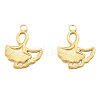 Ion Plating(IP) 201 Stainless Steel Pendants STAS-N098-253LG-3