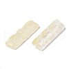 Baking Paint Glass Pendants GLAA-S202-16K-2