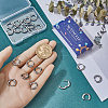 SUNNYCLUE 24Pcs 304 Stainless Steel Huggie Hoop Earrings EJEW-SC0001-57-3