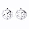 201 Stainless Steel Pendants STAS-T044-191P-1