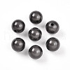 Spray Painted Acrylic Beads MACR-Q154-10mm-N05-1