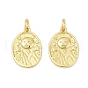 Brass Pendants KK-S527-25G-1
