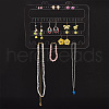 Acrylic Wall Mounted Earring Display Stands EDIS-WH0016-039A-7