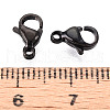 304 Stainless Steel Lobster Claw Clasps STAS-T065-9mm-34B-3