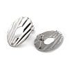 Non-Tarnish 304 Stainless Steel Stud Earring Findings STAS-P328-16P-2
