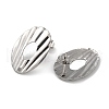 304 Stainless Steel Stud Earring Findings STAS-P328-16P-2