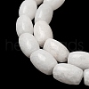 Natural Dyed White Jade Beads Strands G-M402-A01-11-4