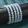 Synthetic Opalite Beaded Stretch Bracelets BJEW-Q692-47-8mm-3
