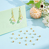 Unicraftale 100Pcs 304 Stainless Steel Bead Cap Pendant Bails STAS-UN0042-26A-2