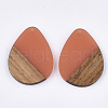 Resin & Walnut Wood Pendants RESI-S358-95F-2