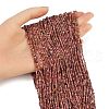 Natural Rhodonite Beads Strands G-RM2025-B35-2mm-B-1