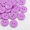 Acrylic Sewing Buttons BUTT-E084-A-M-2