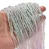 Transparent Painted Glass Beads Strands X1-DGLA-A034-T1mm-A23-2